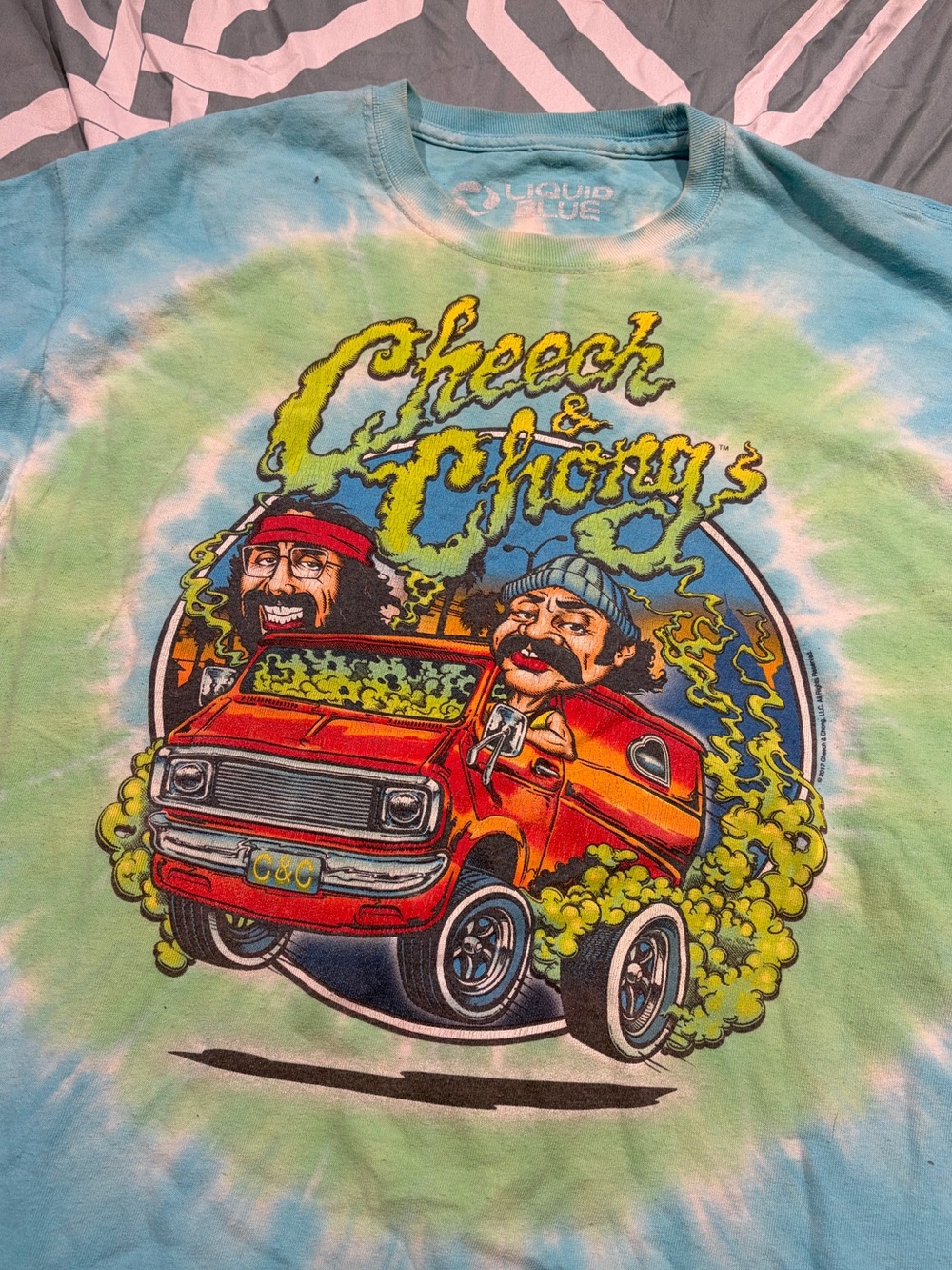 Cheech and Chong Tie-Dye shirt